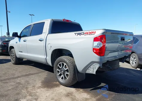 2021 Toyota Tundra Limited из США, поврежденный, VIN 5TFHY5F14MX963182